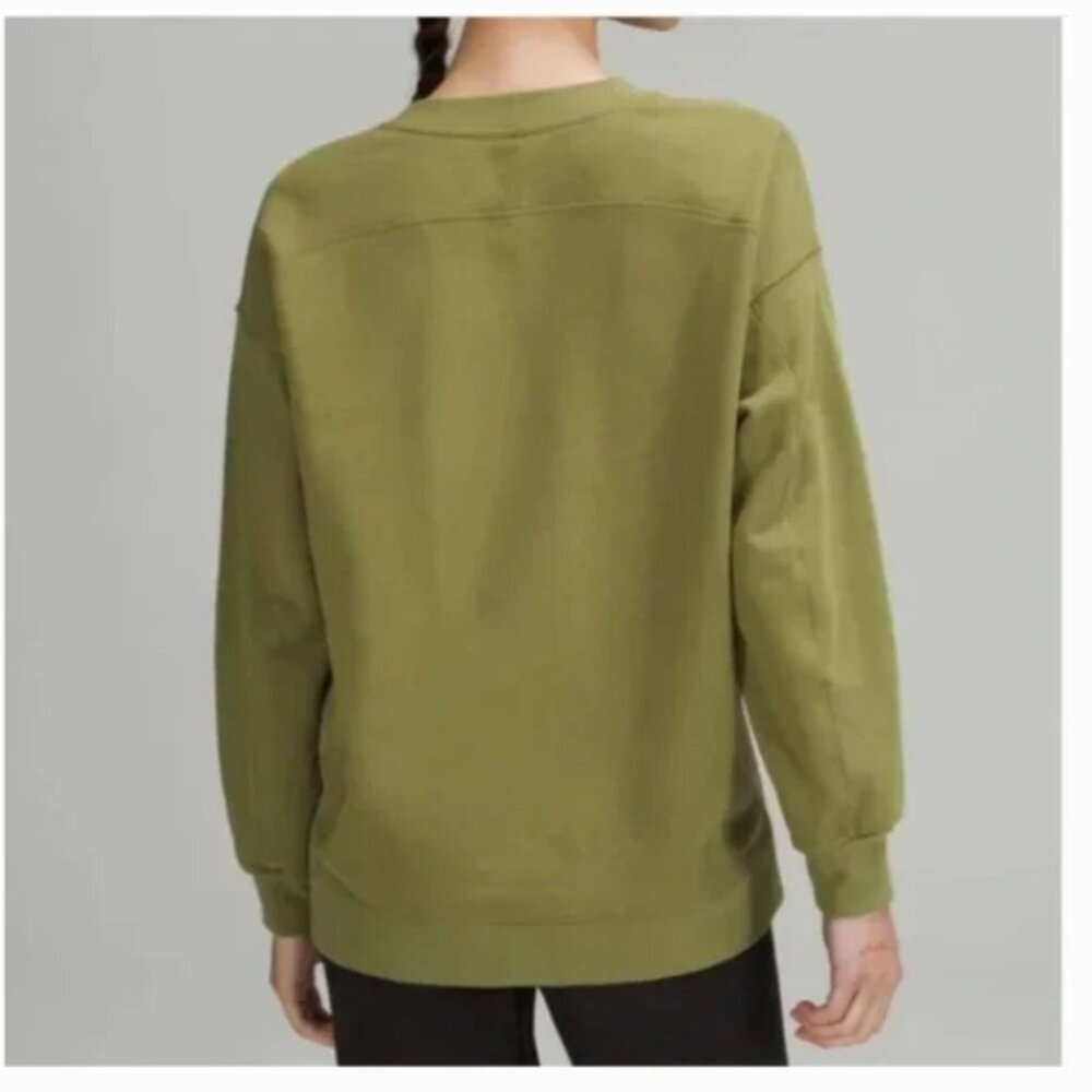Lululemon Athletic Softstreme Crewneck Oversized Crew Size 2 - Picture 2 of 8
